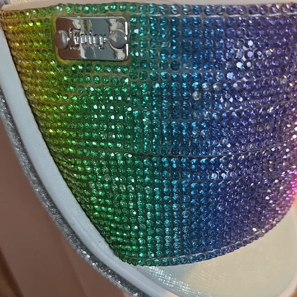 Juicy Couture Glitter Gradient Slides - Picture 5 of 16